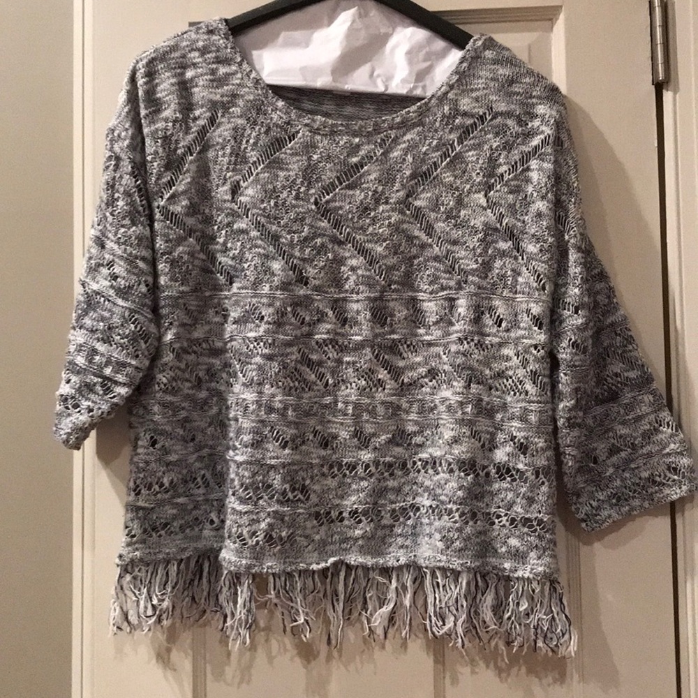 Fringe Knit Sweater